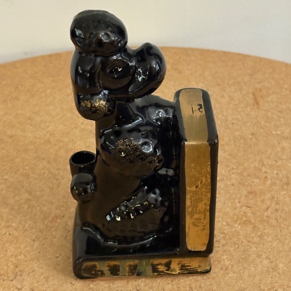 Vintage Mid-Century Desk Display Ceramic Poodle Pen Holder - Japan - Picture 9 of 17